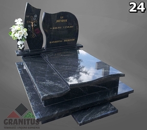 24 nagrobek podwójny grawer